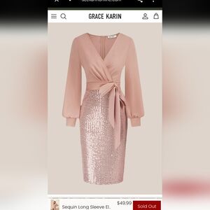 NWT Medium Grace Karin Dress